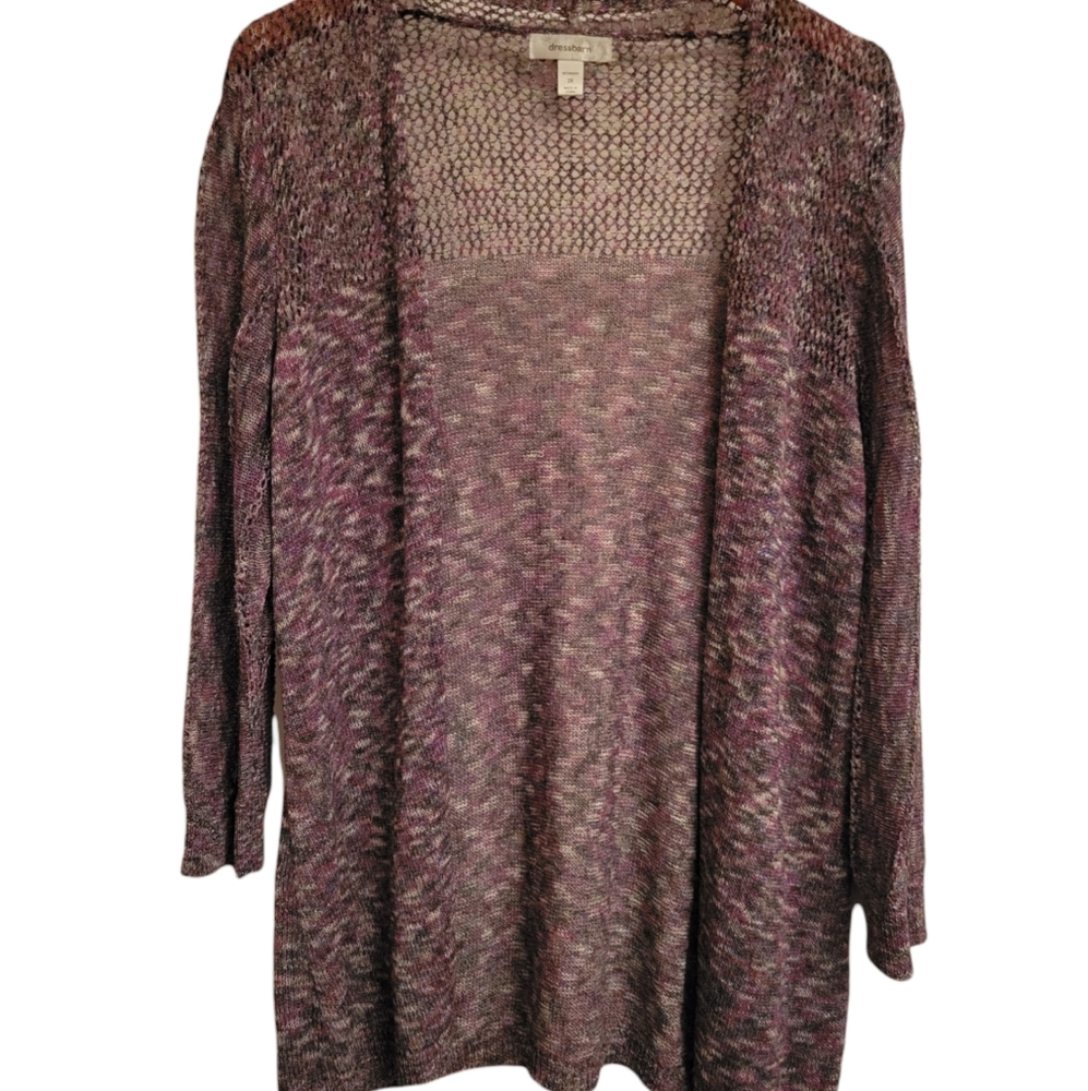 Dressbarn 2xl sweater cardigan